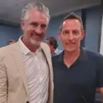 Dr. Osborne with TV producer and vaccine informed consent advocate, Del Bigtree